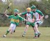 Creggan's, Dermot Carey showed great skill and determination 