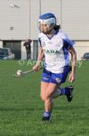 Grace Hamilton scores Tara's first goal in the All-Ireland Junior club Final