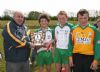 St Brendans Team Repersentatives receive the Feile B Shield