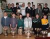 Cushendun Emmets Under 14 Team show off the Kilkenny Silverware for 2012